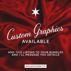 OFFERS ACCEPTED • CUSTOM GRAPHICS AVAILABLE